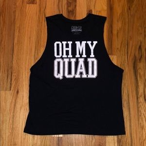 Oh My Quad Muscle Tee
